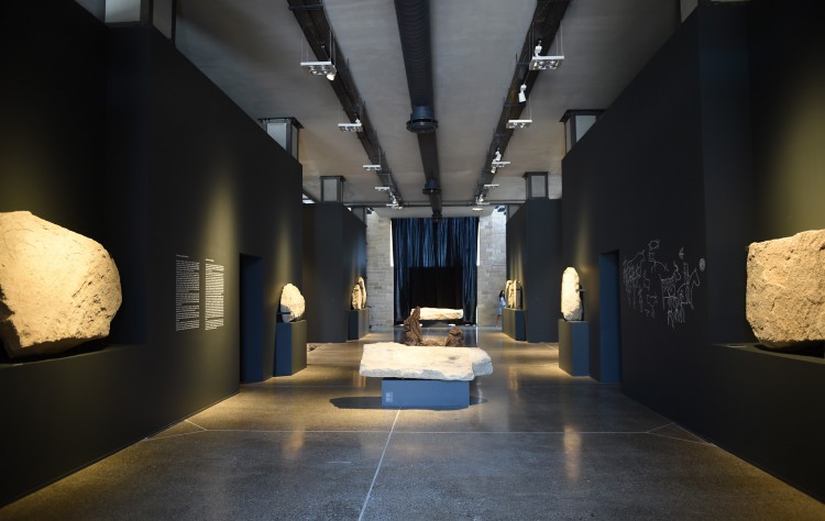 Президент Азербайджана и его супруга приняли участие в открытии Музея каменной летописи (ФОТО)