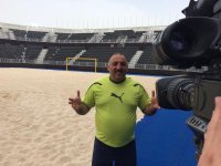 Превратим золотой песок Абшерона в золотые медали – Бахрам зовет на Евроигры (ФОТО)