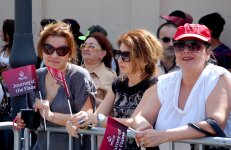 Факел первых Евроигр в Ичеришехер (ФОТО)