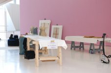 Для выставки Грейс Келли в Центре Гейдара Алиева установлены специальная система вентиляции и световые эффекты (ФОТО, ВИДЕО)