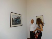 "Мысли о Европе": в Баку открылась выставка, посвященная Евроиграм (ФОТО)