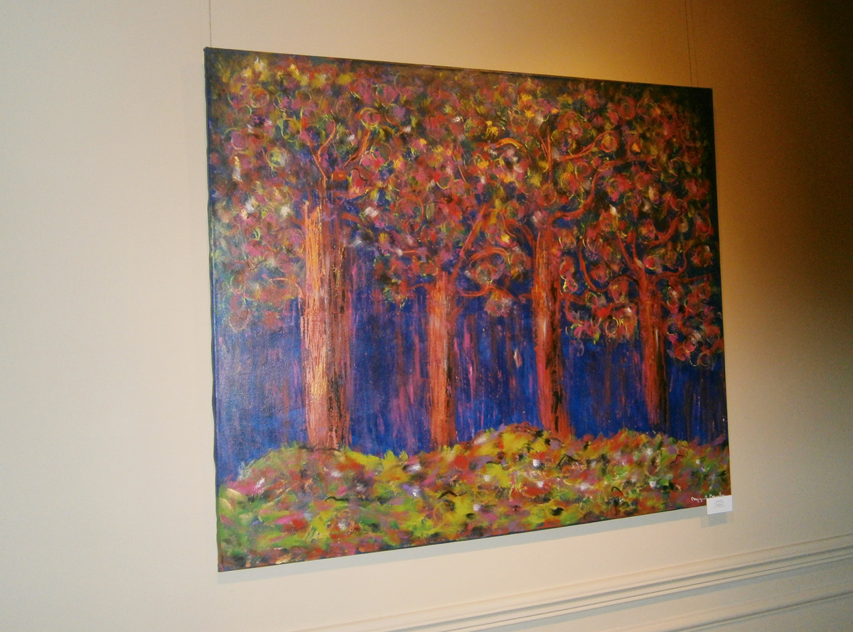 Мексиканская художница показала в Баку "Симфонию цвета" (ФОТО)