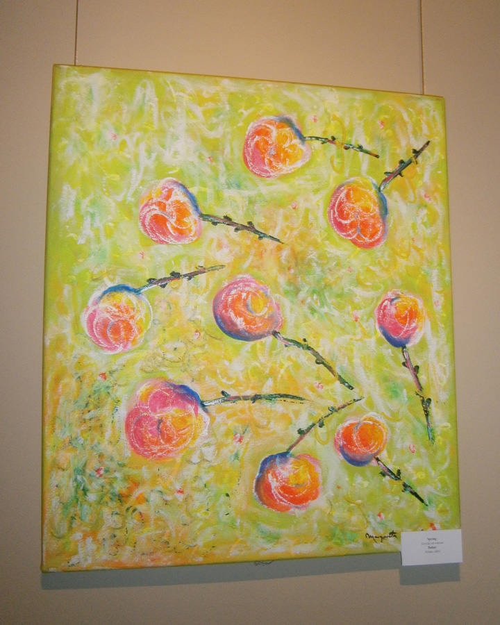 Мексиканская художница показала в Баку "Симфонию цвета" (ФОТО)