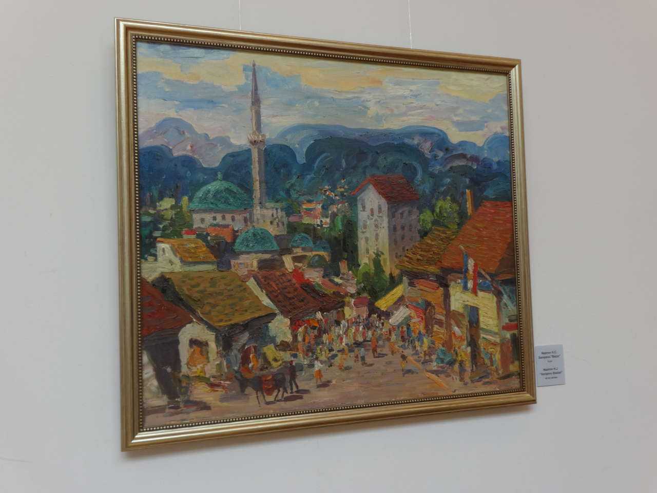 "Мысли о Европе": в Баку открылась выставка, посвященная Евроиграм (ФОТО)