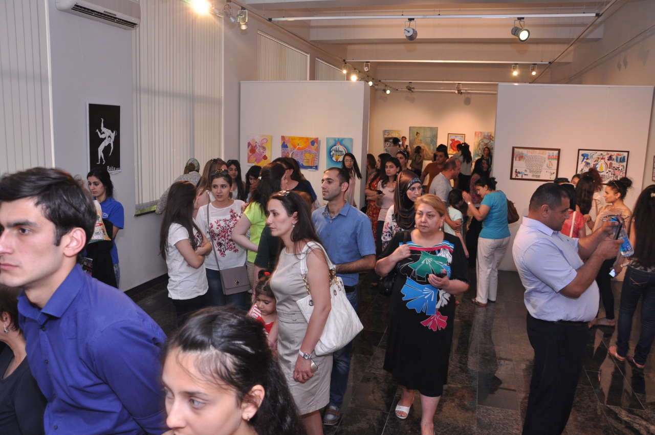 Первые Европейские игры глазами молодых художников  (ФОТО)