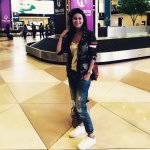 Российская телеведущая Марина Ким приехала на Евроигры в Баку (ФОТО)