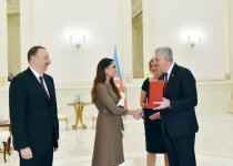 Первой леди Азербайджана вручен Сретенский орден Сербии (ФОТО)