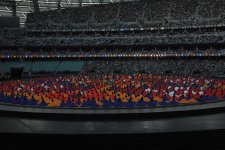 Официальная церемония открытия первых Европейских игр в Баку (ВИДЕО) (ФОТО)