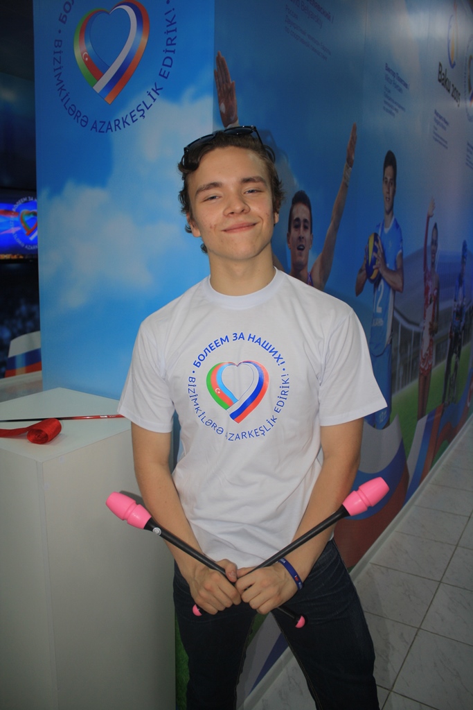 Представители СМИ посетили Дом болельщиков первых Евроигр в Баку (ФОТО)