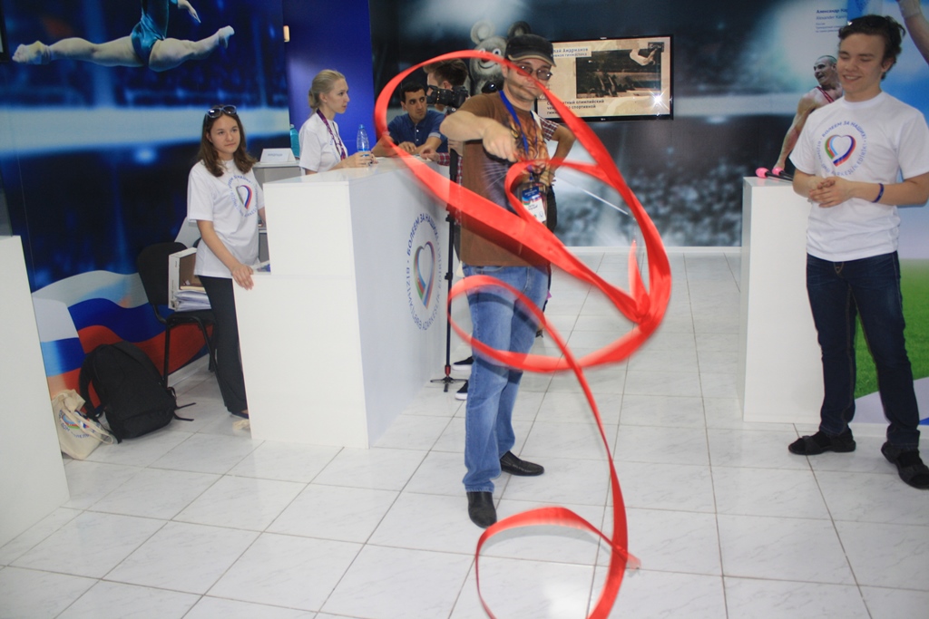 Представители СМИ посетили Дом болельщиков первых Евроигр в Баку (ФОТО)