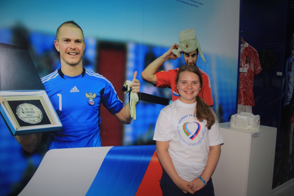 Представители СМИ посетили Дом болельщиков первых Евроигр в Баку (ФОТО)