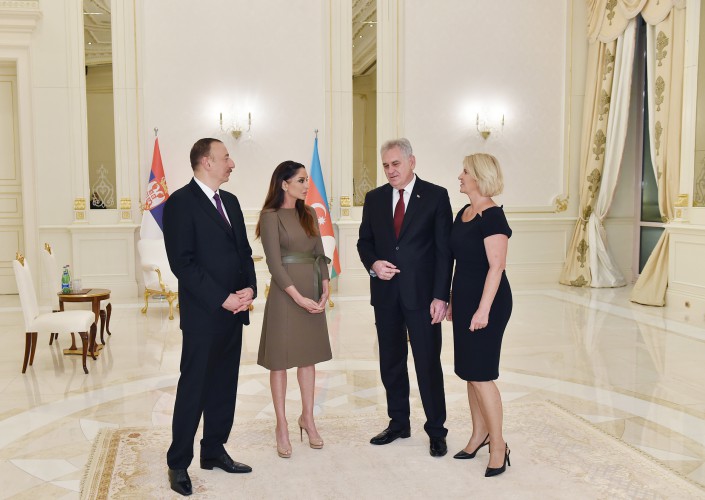 Первой леди Азербайджана вручен Сретенский орден Сербии (ФОТО)