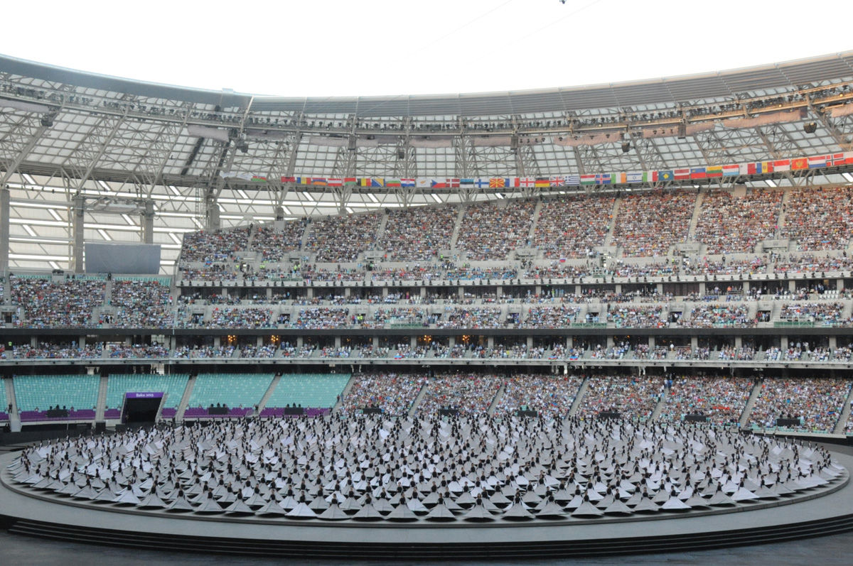 Официальная церемония открытия первых Европейских игр в Баку (ВИДЕО) (ФОТО)