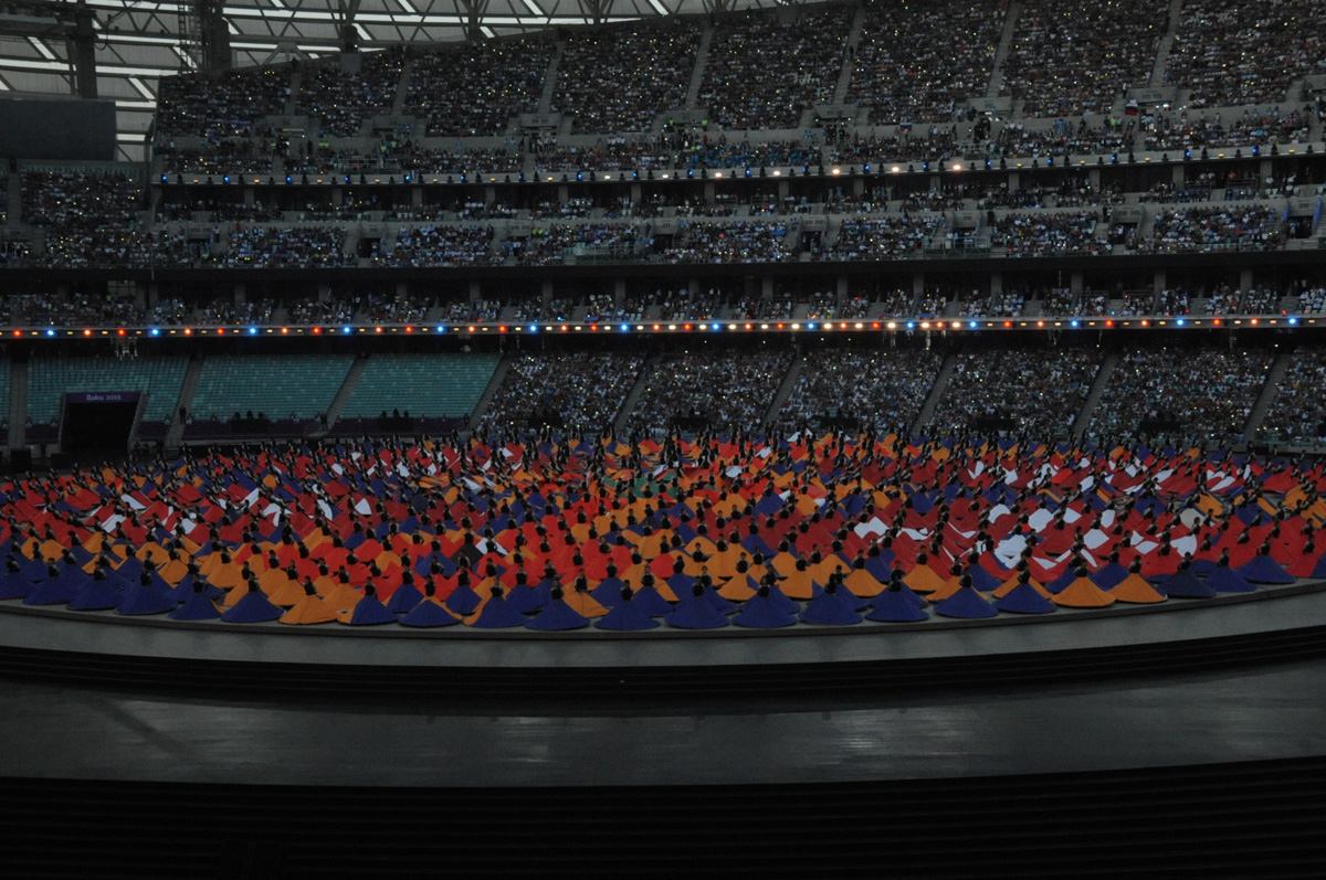 Официальная церемония открытия первых Европейских игр в Баку (ВИДЕО) (ФОТО)