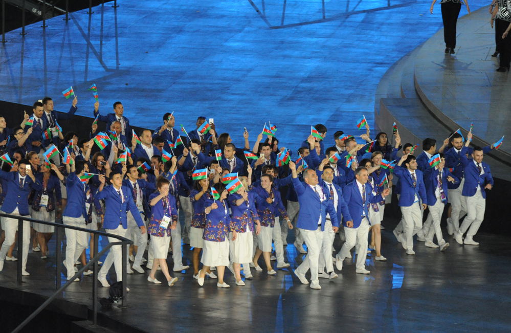 Официальная церемония открытия первых Европейских игр в Баку (ВИДЕО) (ФОТО)