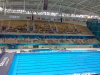 Одиночные соревнования по синхронному плаванию на Евроиграх в Баку