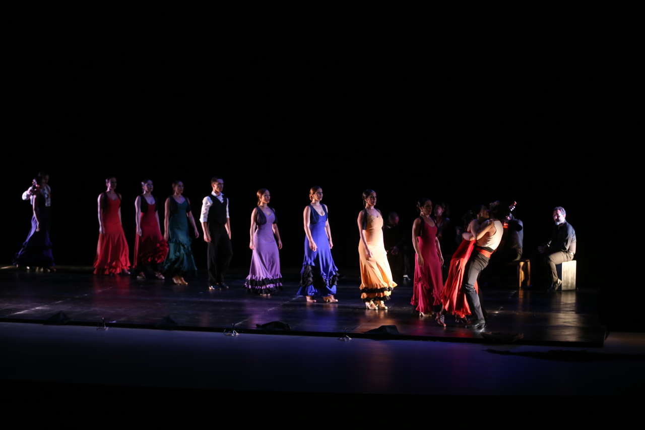 В Центре Гейдара Алиева представлено волшебное шоу фламенко "Кармен" (ФОТО)