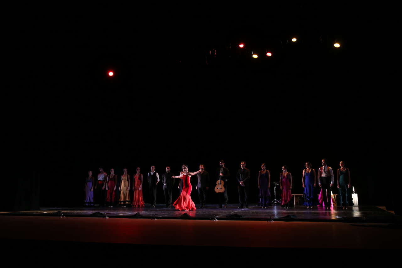 В Центре Гейдара Алиева представлено волшебное шоу фламенко "Кармен" (ФОТО)