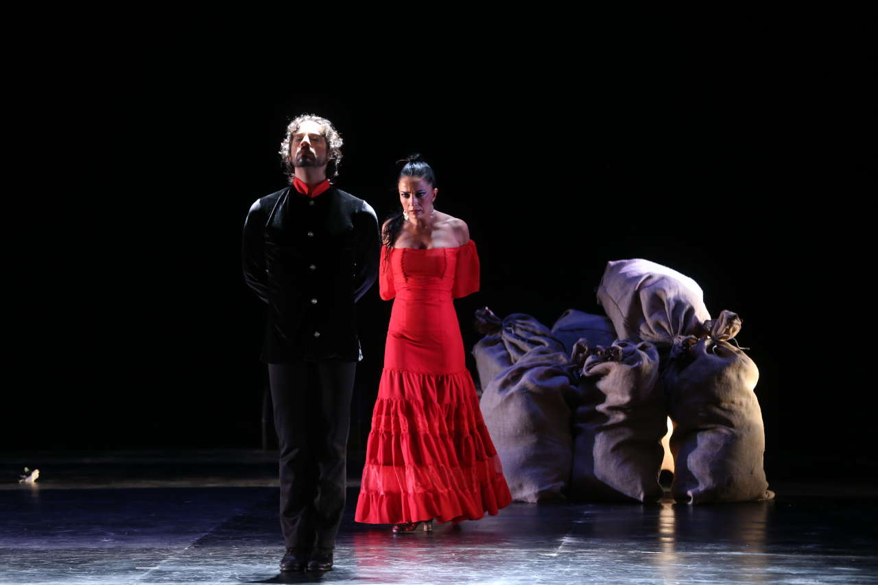 В Центре Гейдара Алиева представлено волшебное шоу фламенко "Кармен" (ФОТО)