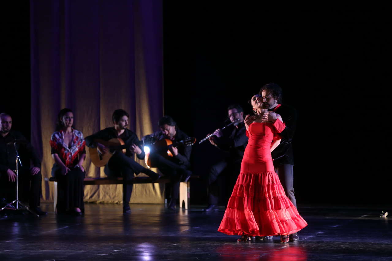 В Центре Гейдара Алиева представлено волшебное шоу фламенко "Кармен" (ФОТО)