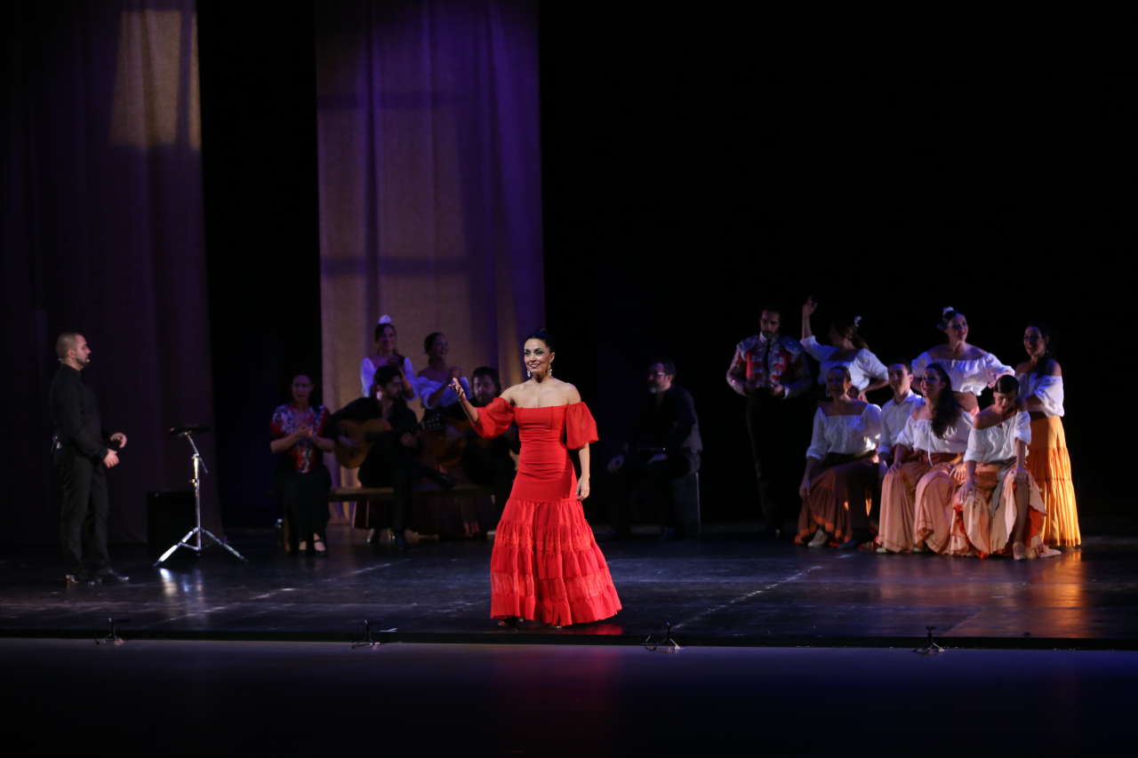 В Центре Гейдара Алиева представлено волшебное шоу фламенко "Кармен" (ФОТО)