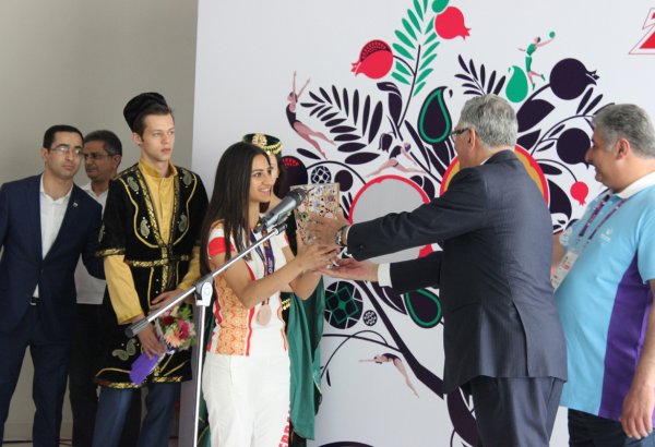 НОК чествует  первых азербайджанских победителей и медалистов Евроигр (ФОТО)