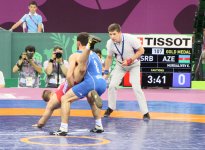 Азербайджан завоевал шестое "золото" на Евроиграх (ФОТО) (ВИДЕО)