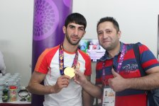 Победитель Евроигр Фирдовси Фарзалиев: "Самое прекрасное чувство в моей жизни" (ФОТО)