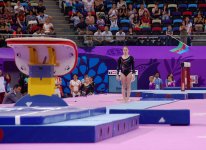 Продолжаются соревнования по спортивной гимнастике в рамках Евроигр (ФОТО) (версия 2)