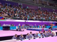 Продолжаются соревнования по спортивной гимнастике в рамках Евроигр (ФОТО) (версия 2)