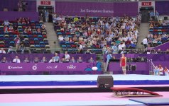 Продолжаются соревнования по спортивной гимнастике в рамках Евроигр (ФОТО) (версия 2)