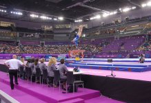 Продолжаются соревнования по спортивной гимнастике в рамках Евроигр (ФОТО) (версия 2)