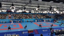 В Баку начались групповые соревнования по карате среди мужчин (ФОТО)