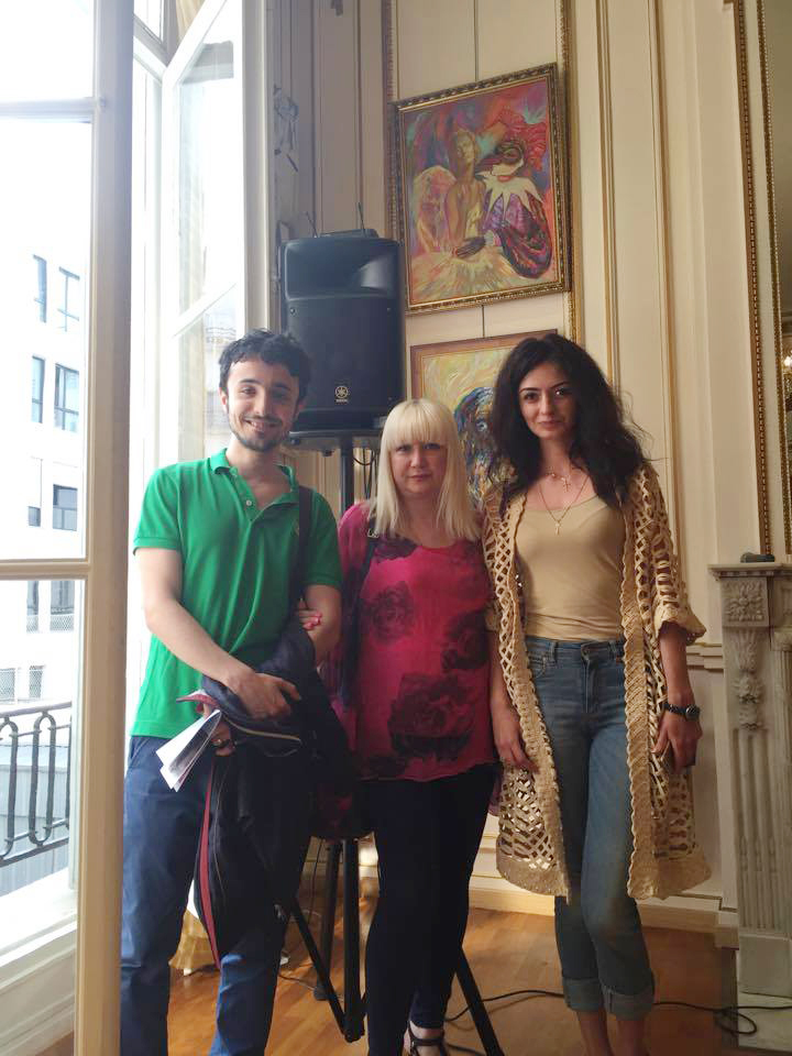 Картина Нигяр Нариманбековой собрала вокруг себя почитателей в Париже (ФОТО)