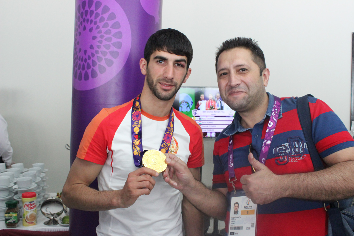 Победитель Евроигр Фирдовси Фарзалиев: "Самое прекрасное чувство в моей жизни" (ФОТО)