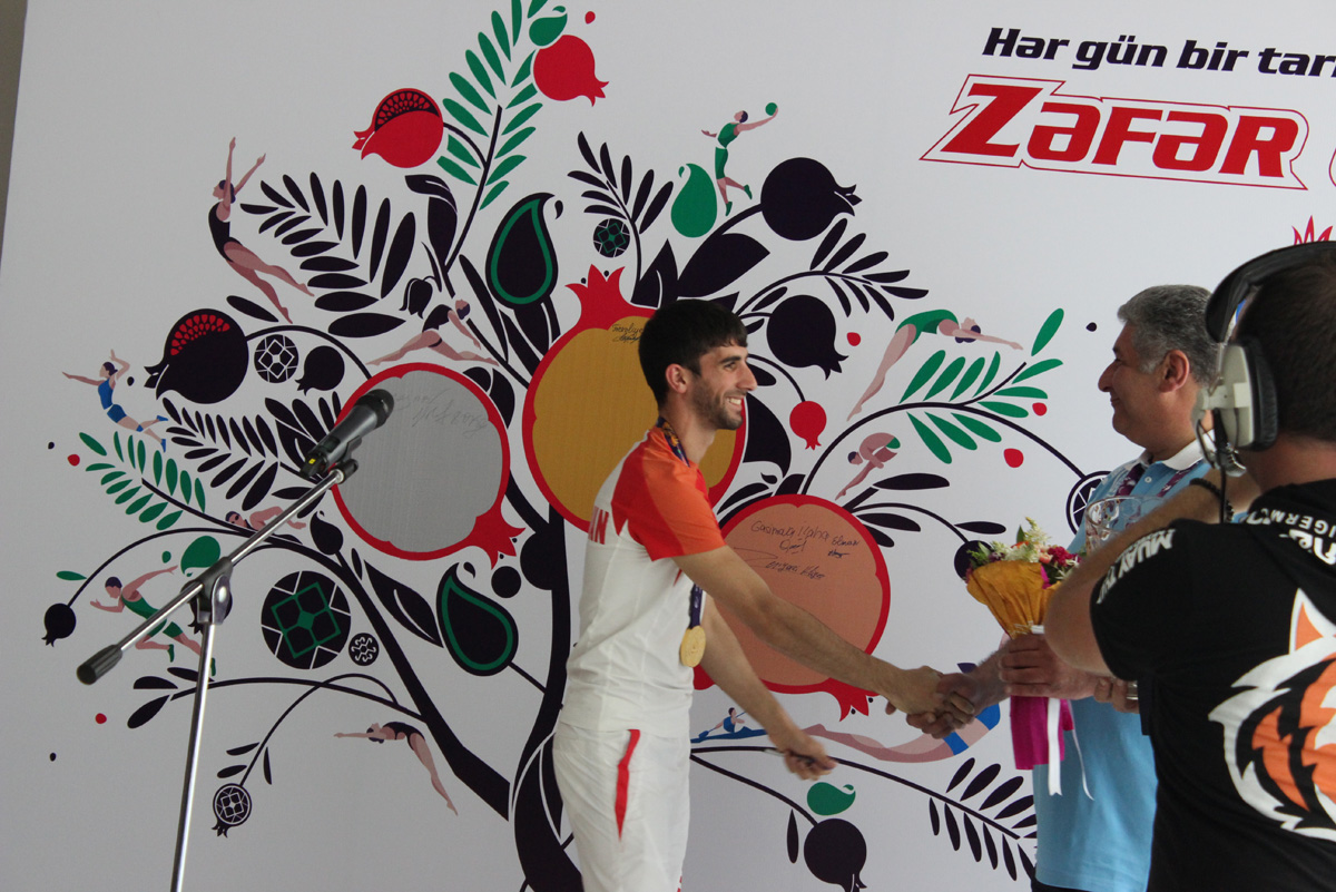 Победитель Евроигр Фирдовси Фарзалиев: "Самое прекрасное чувство в моей жизни" (ФОТО)