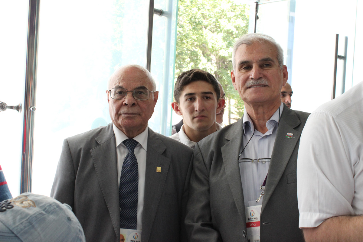 НОК чествует  первых азербайджанских победителей и медалистов Евроигр (ФОТО)