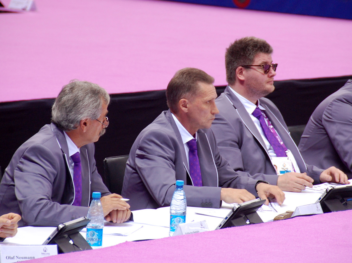 Продолжаются соревнования по спортивной гимнастике в рамках Евроигр (ФОТО) (версия 2)