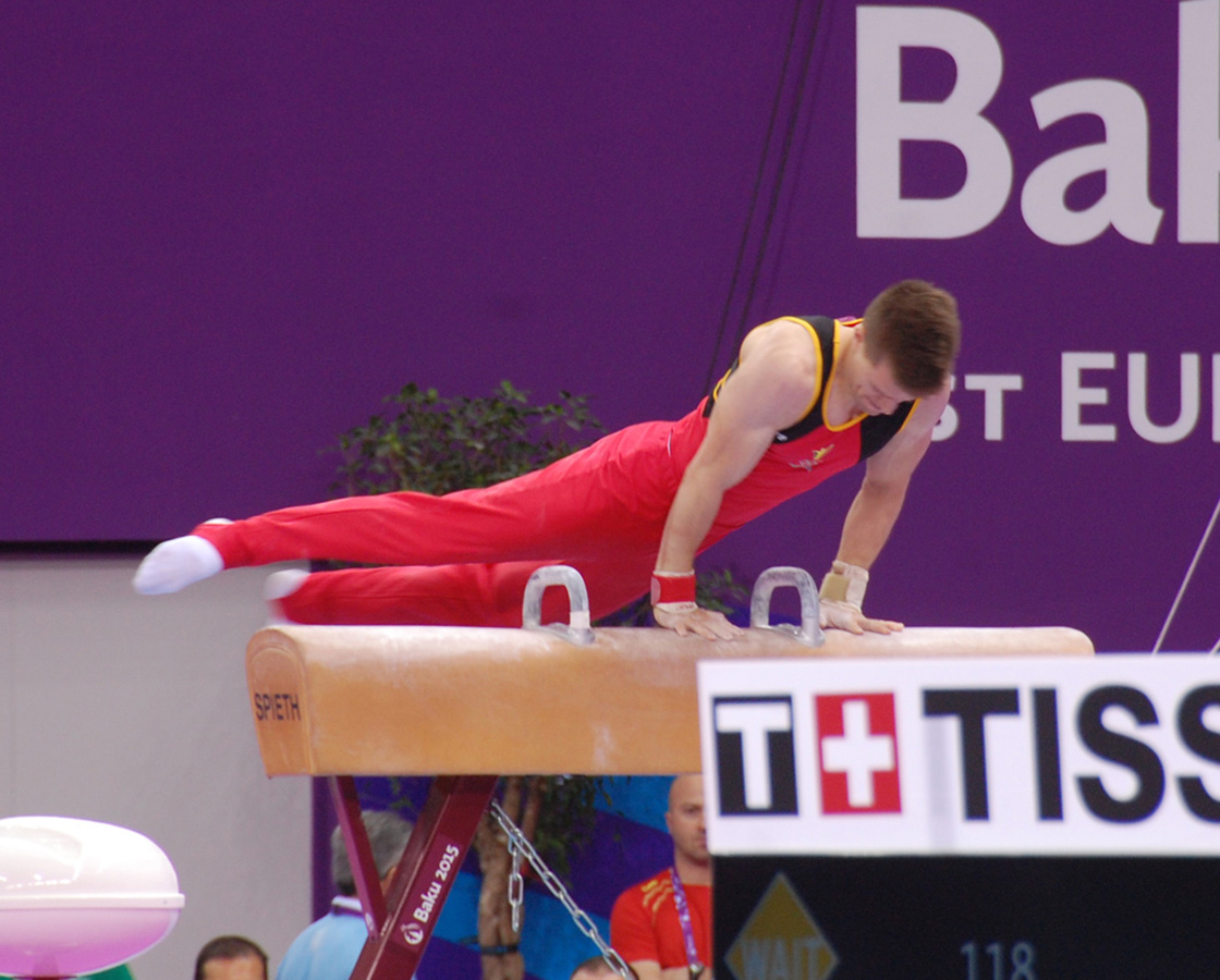 Продолжаются соревнования по спортивной гимнастике в рамках Евроигр (ФОТО) (версия 2)