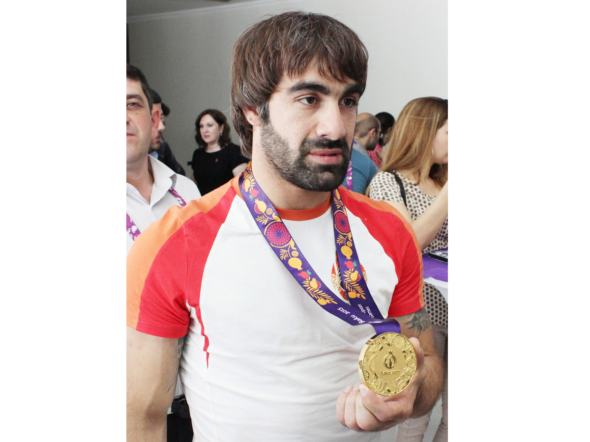 Победитель Евроигр Рафаэль Агаев: Гимн Азербайджана должен звучать на всех соревнованиях (ФОТО)