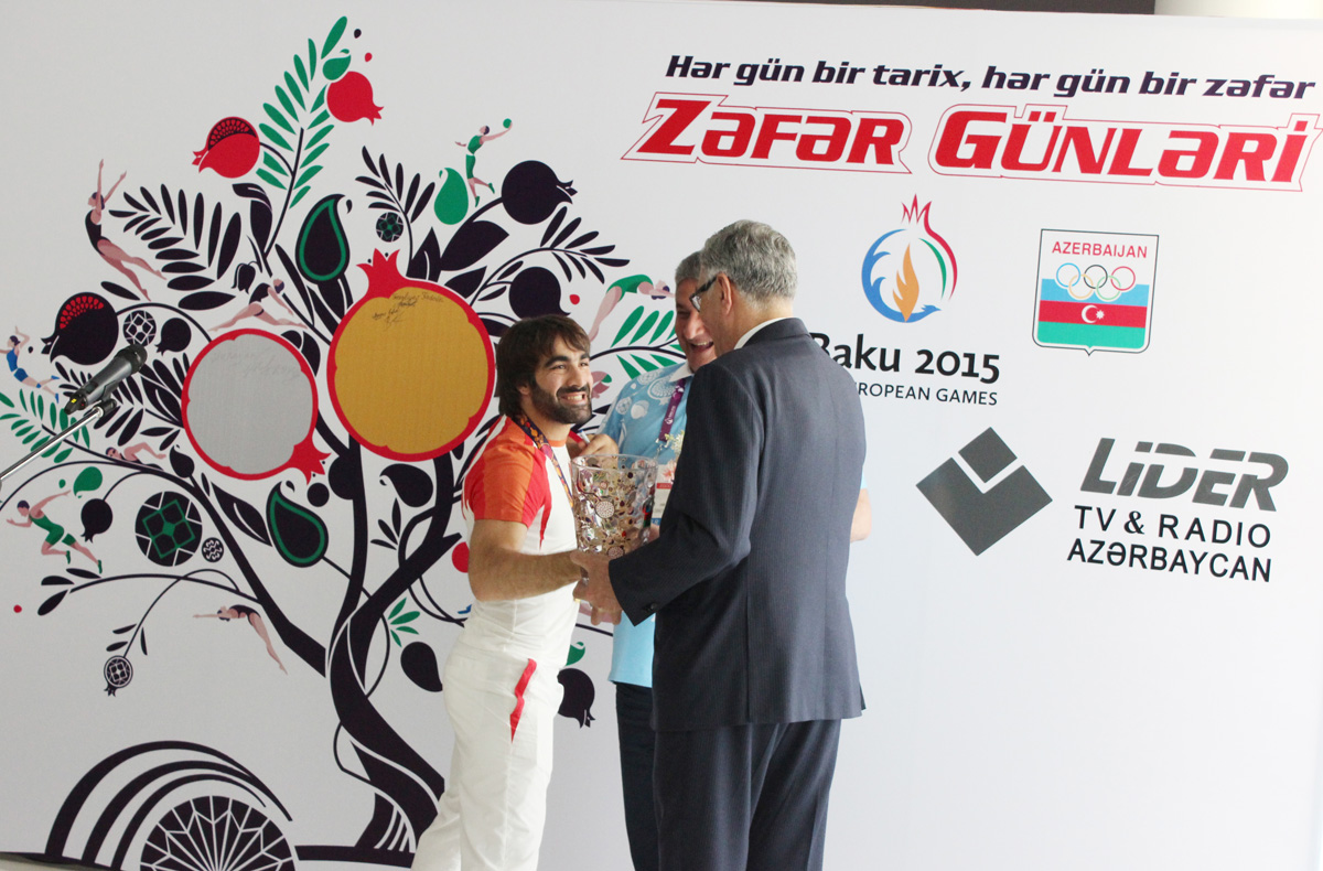 Победитель Евроигр Рафаэль Агаев: Гимн Азербайджана должен звучать на всех соревнованиях (ФОТО)