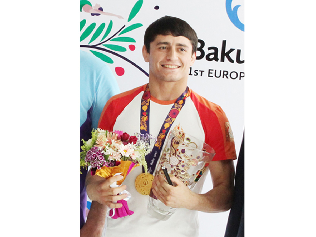 Азербайджан достоин только побед - золотой призер Евроигр Расул Чунаев (ФОТО)
