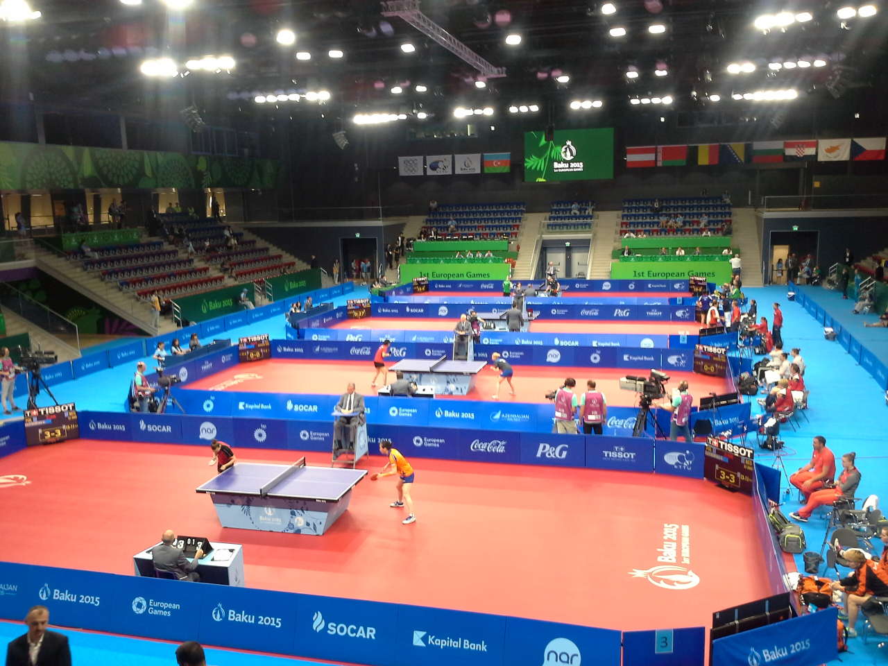 В Баку стартовали соревнования по настольному теннису (ФОТО)