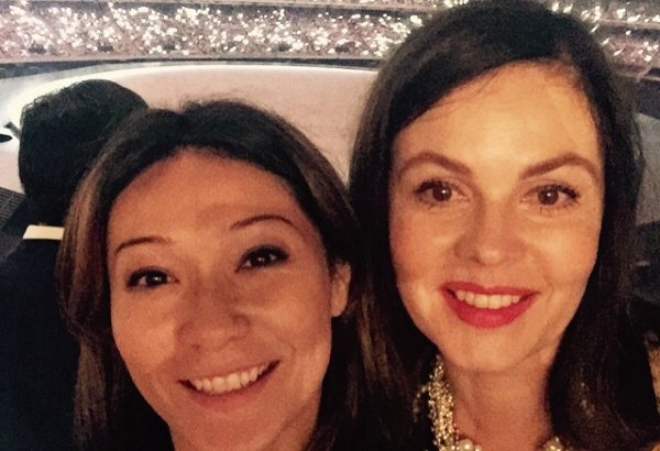 Телезвезды Первого канала России на Евроиграх в Баку (ФОТО)