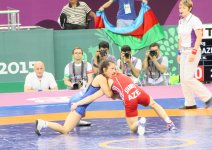 Азербайджан завоевал "золото" в женской борьбе на Евроиграх (ФОТО) (ВИДЕО)