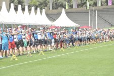 На Евроиграх завершены рейтинговые индивидуальные соревнования по стрельбе из лука среди мужчин (ФОТО)