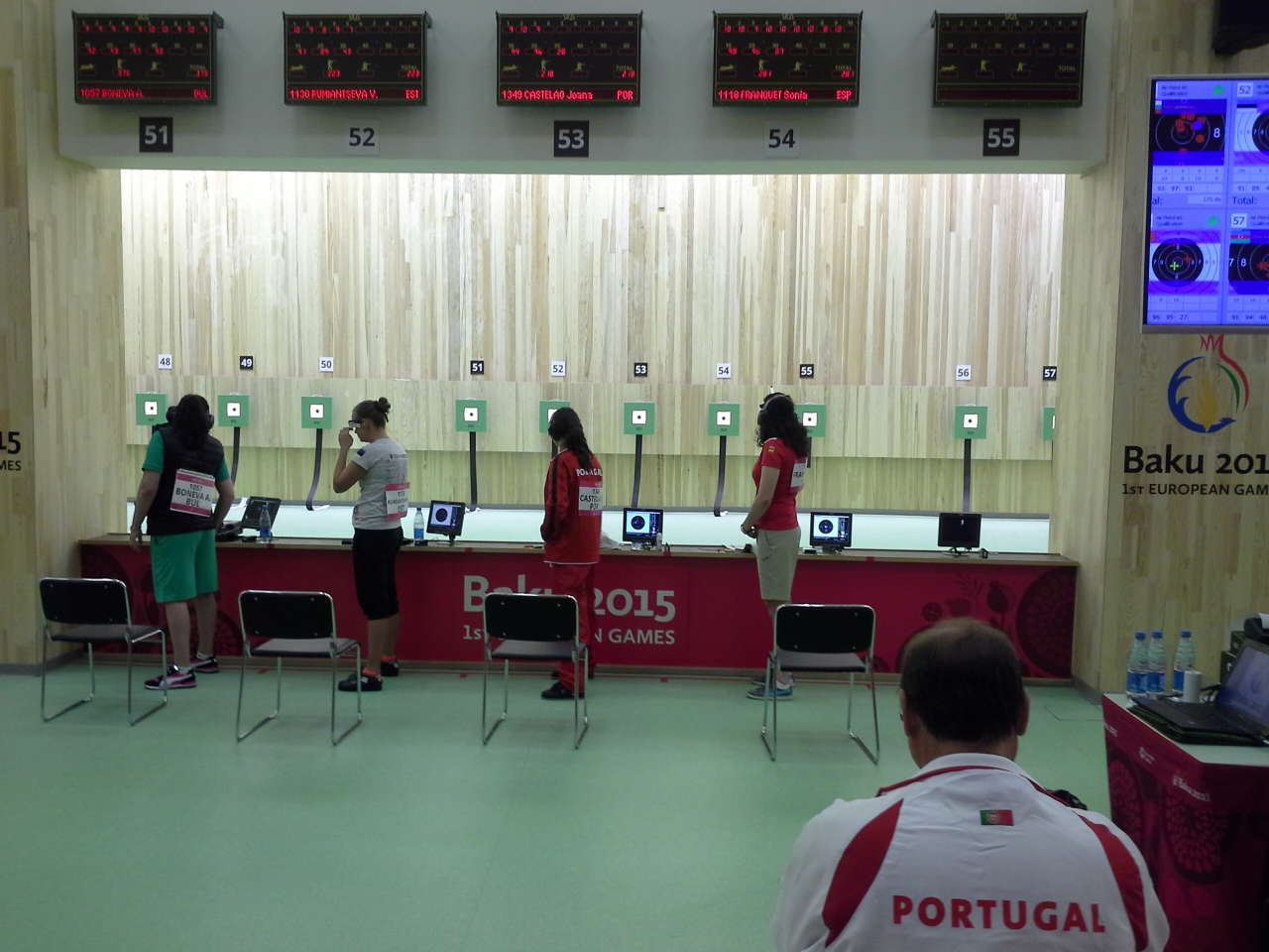 Азербайджанские спортсменки улучшат результаты на соревнованиях Евроигр по стендовой стрельбе (ФОТО)