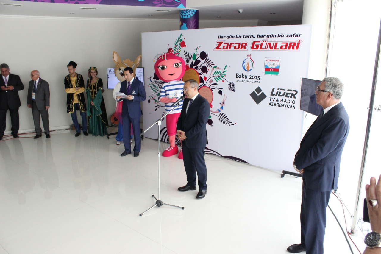 В НОК прошла традиционная церемония чествования медалистов Евроигр (ФОТО)