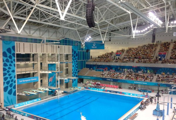 На Евроиграх стартовал второй день соревнований по прыжкам в воду
