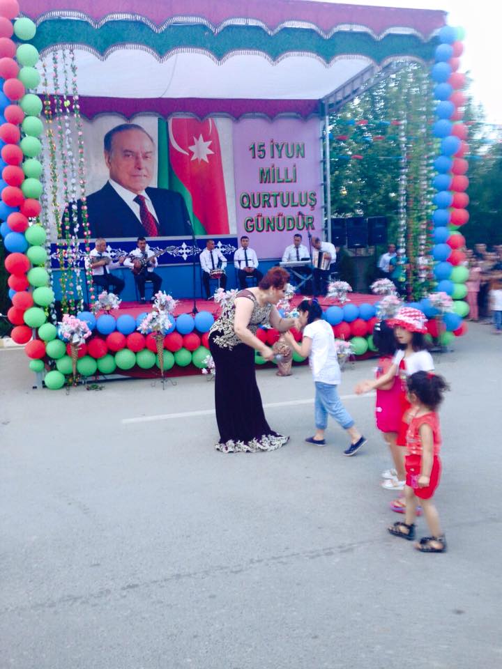 Айбениз Гашимова выступила с концертом в Нахчыване (ФОТО)